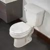 Tampa de assento de vaso sanitário de madeira de 1 peça, multicolorida, com dobradiça de função de queda lenta e liberação rápida