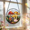 Decorações de Janela Coloridas Vibrantes Dança da Borboleta de Primavera Nova Transfronteiriça Filme Acrílico Colorido 2D Decorações de Varanda Adereços