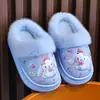 Chinelos de Algodão para Crianças Inverno Meninas Impermeáveis Casa Interna Novo Estilo Meninos Sapatos Quentes de Algodão