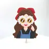 Celebridad de Internet Pegamento Suave Mujer Rica Pastel Real Adornos Decorativos Diosa Rica y Próspera Cumpleaños Ganar Dinero Accesorios de Complemento de Cumpleaños