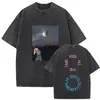 Tamanho Europeu TransfronteiriçoVintage LavadoHarry Sty Juntos Turnê 2026 Merch t