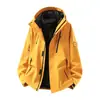 2026 Nuevo Modelo Unisex 3 en 1 Tamaño Pequeño Cortavientos Impermeable Chaqueta Exterior Primavera y Otoño Forro Polar Senderismo Abrigo