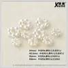 Pulsera de cuentas espaciadoras de copo de nieve chapadas en aleación plateada de Xizang para venta al por mayor, cuentas para pulseras, accesorios de joyería DIY, cuentas sueltas