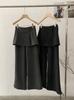 Pantalones Rectos Desmontables de Dos Piezas Omalai para Mujer, Forrados de Polar, Engrosados, Color Sólido, Pierna Ancha, Tendencia 5425