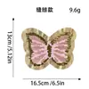 Parches Reversibles de Lentejuelas de Moda con Diseños de Estrella y Mariposa, Estilo Gafas de Sol, Insignias Bordadas con Lentejuelas para Ropa y Bolsos Decoración DIY