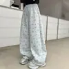 Calça Esportiva Reta para Meninas Primavera e Outono 2026 Nova Estilosa Versão Estreita Calça Casual de Perna Larga para Crianças Mais Velhas na Primavera