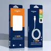 Cabo de Dados Maishengx 051m TPE com Interface Tipo-C para Huawei/Apple, Cabo de Carregamento 6A, Carregamento Rápido 120W, Certificado 3C
