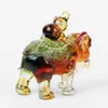 Calabaza Auspiciosa-Elefante Vidrio Antiguo Depilación con Cera Elefante Quemado Vidrio Feng Shui Decoración del Hogar Adornos Fabricante Personalización