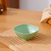 Tazón de Paja de Trigo Resistente a Caídas Doméstico para Niños Tazón de Arroz Plástico Antideslizante Tazón para Sopa Tazón para Fideos Instantáneos Juego de Cucharas Tazón Grande Vajilla