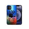 Adecuado para iPhone 17, No toques mi teléfono, Funda divertida para teléfono X