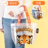 Bolsas de Mano Tejidas Personalizadas Transfronterizas en Stock, Bolsas de Compras Tejidas Regalo Creativo, Bolsas Tejidas Impermeables Laminadas de Gran Capacidad