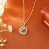 Pendientes Vintage de Perlas de Agua Dulce Naturales Estilo Jardín de Monet Pintura al Óleo Retro Pendientes Redondos Tipo Gota de Aceite de Alta Gama Modernos