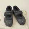 Zapatos Birkenstock para Mujer con Aumento Oculto de Altura y Forro Polar Nuevas Llegadas Otoño/Invierno 2026 Zapatos de Piel Sintética con Velcro Botas de Nieve Cálidas Mocasines Zapatos de Algodón