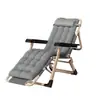 Silla reclinable plegable para ocio en casa, silla de balcón para ancianos con respaldo, silla perezosa de oficina para siesta, silla para dormir en invierno, ensanchada para uso doméstico
