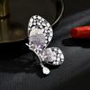 Pingente Coringa simples broche borboleta design de nicho requintado inseto pin de roupa acessórios uma geração de cabelo