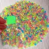 Arena Luminosa 3-5mm Color Fluorescente Partículas para Botella de los Deseos Juguete Infantil Accesorios DIY Materiales Venta al por Mayor Directa del Fabricante