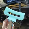 Elegante Pinza Grande de Tiburón Acrílica para Cabello Grueso, Accesorio de Cabello Femenino, Pasador Simple para la Parte Trasera de la Cabeza