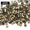Ventas Directas de Fábrica de Diamantes Aaa de Comercio Nacional, Diamantes de Cristal de Vidrio Redondos Coloridos de Fondo Puntiagudo, Pedrería, Accesorios para Joyería y Ropa DIY