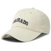 COLO Four Seasons Casual Retro Boné de Beisebol Masculino e Feminino Estilo Coreano Carta Bordada Soft Top Scrub Face Showable Small Cap
