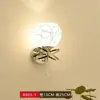 Lámpara de Mesita de Noche Dormitorio Hogar Lámpara de Pared Montada en Pared Escalera Dormitorio Principal Pasillo Moderno Simple Creativo Lámparas LED