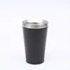 Vaso de Cerveza de Acero Inoxidable 304 Transfronterizo Alto Valor de Color Doble Capa 5oz Mini Copa de Vino Tinto Portátil para Exterior Vaso para Coche