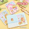 Livro de Bolso Capivara Desenho Animado A7 Personalizado Prêmio de Incentivo para Aluno do Ensino Fundamental Livro em Branco Papelaria de Anotações Portátil