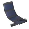Panel Solar de Silicio Monocristalino Cargador USB Plegable para Teléfono Portátil de Exterior Generación de Energía Fotovoltaica 5v9v12v