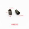 Botón DIY botón accesorios de ropa reloj de pared de metal cuerda para colgar hebilla hebilla cabeza de cuerda cabeza de cuerda de cintura cabeza de cuerda de sombrero