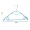 Gancho de Ropa de Plástico para Adultos de Hombros Anchos, Hogar, Bold, Sin Costuras, Dormitorio de Estudiante, Antideslizante, Seco y Húmedo, Anti-Esquinas en los Hombros