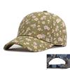Gorra de Béisbol Estilo Étnico Estampado de Primavera y Otoño para Mujer Gorra de Mezclilla Lavada Protector Solar para Exterior para Mujer Sombrero de Sol de Moda para Mujer