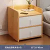 Mesita de noche, diseño simple y moderno, pequeña y fácil de usar, adecuada para almacenamiento en el hogar, un armario y estante de almacenamiento para el dormitorio, un mini armario popular