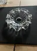 Pantalla de Lámpara de Cristal Estilo Europeo, Lámpara de Vela, Cuenco y Plato de Vidrio, Accesorios de Iluminación para Candelabros, Accesorios de Iluminación DIY para Lámparas de Pared, Piezas