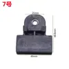 Soporte de cristal universal para coche y camión clip de soporte de fijación clip clip clip hebilla de soporte de elevalunas tarjetero