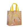 Bolsas de Tejido sin Tejer Serie Estrella y Luna Impresas Bolsas de Empaque Bolsos Coloridos Bolsas de Empaque Prácticas Bolsas de Compras para Centros Comerciales Bolsas de Compras al por Mayor