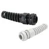 Conector de Cable Impermeable Anti-Doblado Npt1/Ip68 Cabezal de Prensaestopas Ignífugo Conector Impermeable de Nylon M32/Pg29