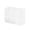 Caja de Compartimentos Montada en la Pared Gabinete con Espejo Almacenamiento Sin Perforaciones Almacenamiento de Lápices Labiales Caja de Almacenamiento Montada en la Pared Estante de Almacenamiento Transparente de Escritorio de Tiza