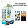 Impresora de Carcasas de Teléfono DIY Máquina para Negocio Secundario en Exteriores de Centro Comercial Carga de Fotos Personalizadas Máquina Expendedora No Supervisada