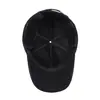 Sombrero para hombres de mediana edad y ancianos sombrero de sol casual de algodón cálido protección para los oídos gorra de pico bordado simple gorra de béisbol para hombre mayor
