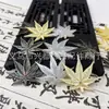 Ostra Mariposa Amarilla Ostra Mariposa Negra Ostra Mariposa Blanca Corona de Pelo Hoja de Arce Tallada Nueva Pasador Joyería Estilo Antiguo Accesorios de Joyería diy