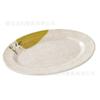 Prato melamina oval prato de pó frito loja de catering prato denier prato de peixe prato de churrasco prato imitação porcelana atacado de louça