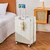 Maleta multifuncional para mujer 20 pulgadas equipaje de mano maleta de viaje recargable maleta con ruedas maleta con marco de aluminio unisex