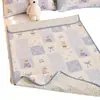 Funda acolchada antideslizante de dibujos animados para colchón de bebés y niños, protector de orina impermeable y resistente a las manchas, apto para niñas durante la menstruación, lavable a máquina