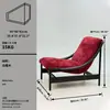 Sofá individual para proyecto hotelero personalizado transfronterizo, Sillón individual de ocio de madera maciza de fresno blanco de algodón con forma