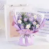 Ramo Tejido a Mano Producto Terminado, Regalo de Tejido de Hilo para Mejor Amiga, Novia, Regalo de Cumpleaños para Mujeres, Día de la Mujer, Regalo de San Valentín