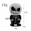 Relógio de Dentes Saltitantes Brinquedo de Corda Dentes Saltitantes Dentes de Fantasma Vampiro Halloween Natal Pequeno Presente Brinquedo de Corda