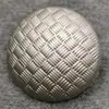 Novos Botões de Metal Xadrez Costurados à Mão, Estilo Pequeno e Fragrante, Botões Delicados e Versáteis, Moda de Luxo Acessível, Botões Universais para Casacos e Corta-ventos