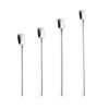 Cuchara Cuadrada de Acero Inoxidable 304 Pala para Postre Cuchara para Revolver Café Mango Largo Cuchara para Hielo Cuchara Pequeña Dorada Cuchara para Miel