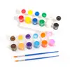 5ml6 peça única 12 cores gesso bebê aquarela tinta pintada pipa artesanato colorir grafite guache