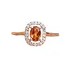 Anel de Diamante Brilhante em Forma de Ovo de Pomba de Prata Pura S925 da Art Source, Anel de Banda Leve de Luxo para o Dia a Dia, Dropshipping Transfronteiriço, Anel Feminino