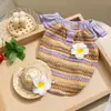 26 Modelos Nuevos de Ropa para Perros para Primavera y Verano, Ropa Transpirable Calada Estilo Vacaciones para Mascotas, Chaleco para Perros con Sombrero